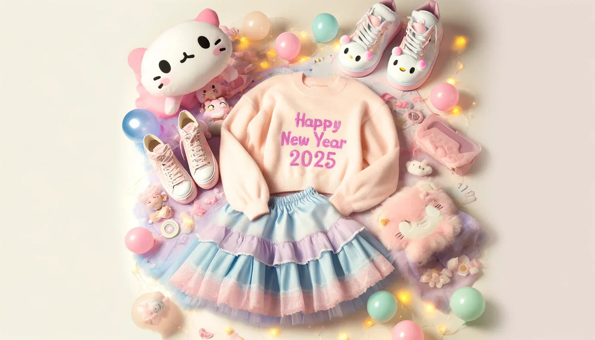 Kawaii Fashion and New Year Resolutions for 2025 – A Cute Start to the Year! - 2025, How to be Kawaii in 2025, Japanese
