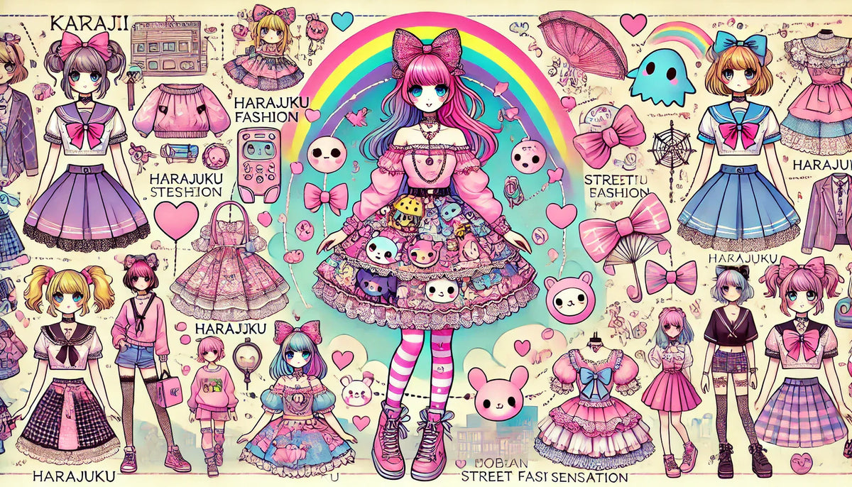 The Evolution of Kawaii Fashion: From Harajuku to Global Sensation - Adorable Outfits, Contemporary Kawaii, Cute