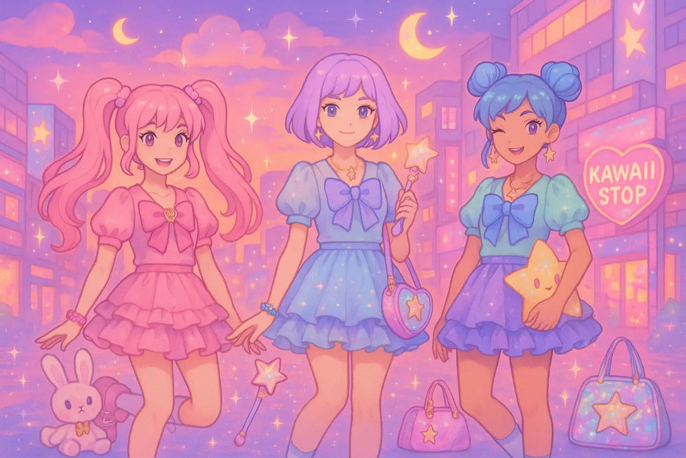 Magical Girl Fashion Is Back: How to Style 2025’s Cutest Mahou Shoujo Trends - 2025 fashion trend, celestial style,