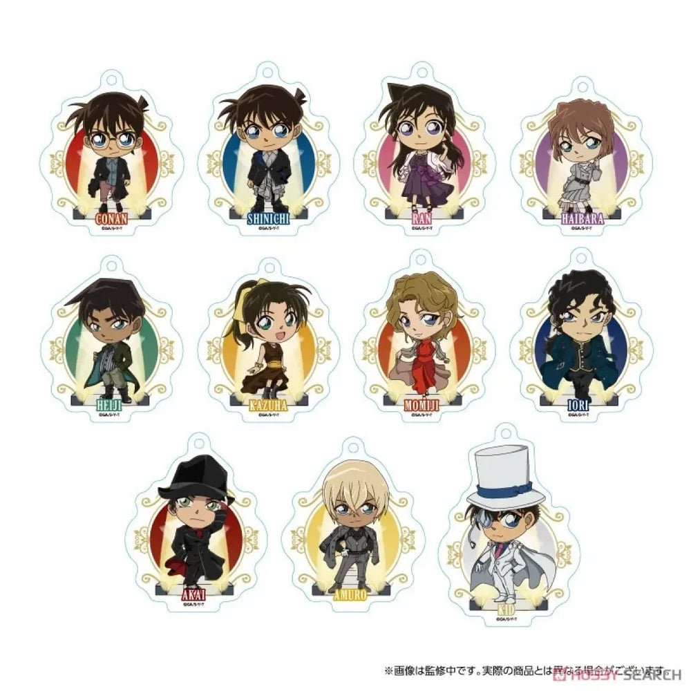Detective Conan Trading Acrylic Key Ring Deformation Runway 2nd (1 Blind Box) - Best Sellers - Keychain - 1