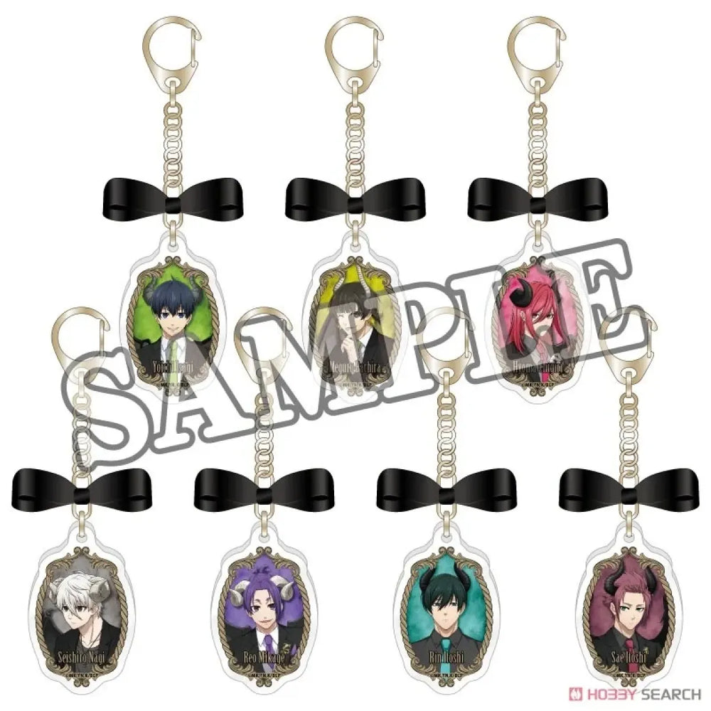Blue Lock Trading Ribbon Acrylic Key Ring The Seven Deadly Sins (1 Blind Box) - Best Sellers - Keychain - 1