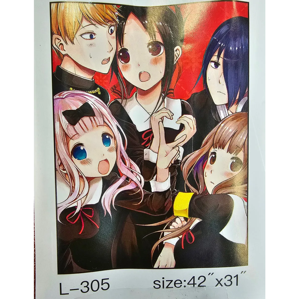 Kaguya Sama Love is War Wallscroll - Best Sellers - Wall Scrolls - 1
