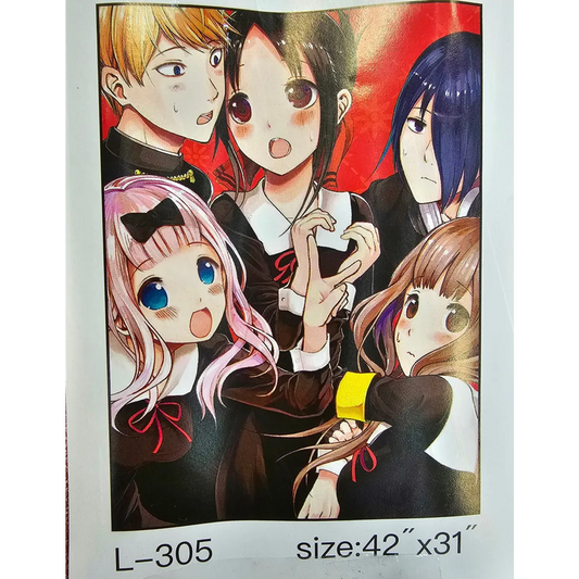 Kaguya Sama Love is War Wallscroll - Best Sellers - Wall Scrolls - 1