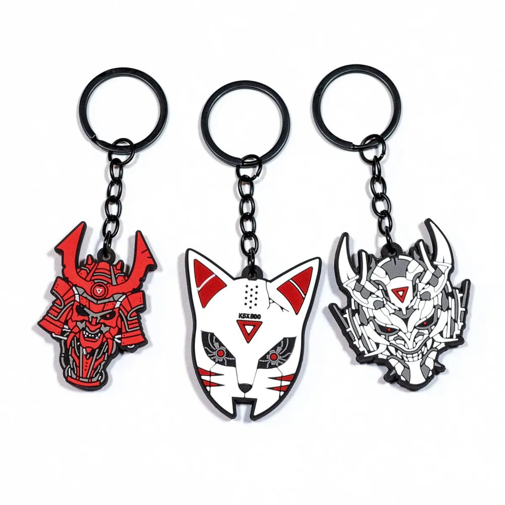 Legends Keychain Charms Set - SMRI Kitsune ONI - Best Sellers - Accessory - 1