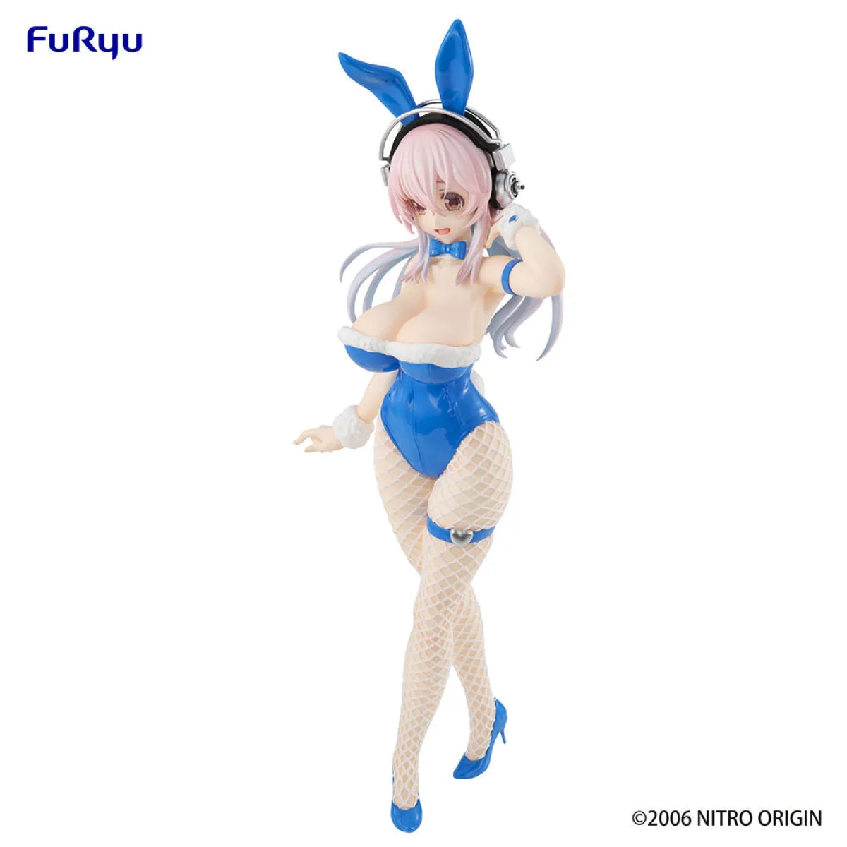 Super Sonico - Super Sonico BiCute Bunnies Figure (Blue Rabbit Ver.) - Best Sellers - Figures - 1
