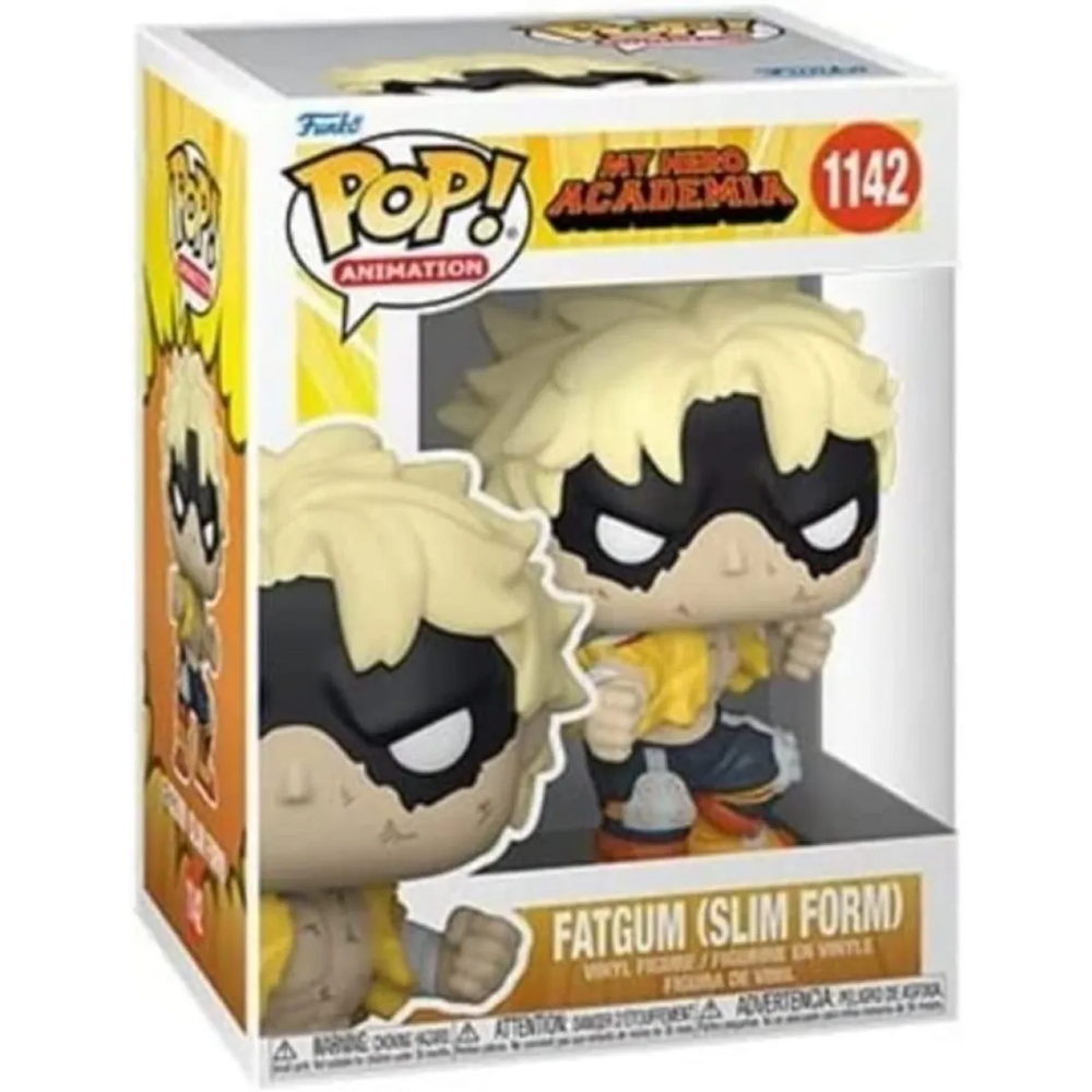 Funko Pop! 1142 Animation: My Hero Acadamia - Fatgum (Slim Form) Figure - Best Sellers - Figures - 1