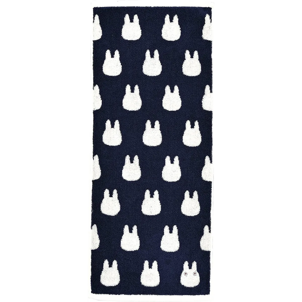 Studio Ghibli Silhouette Series (Face Towel) My Neighbor Totoro Marushin Silhouette Towel Series Blue - Best Sellers