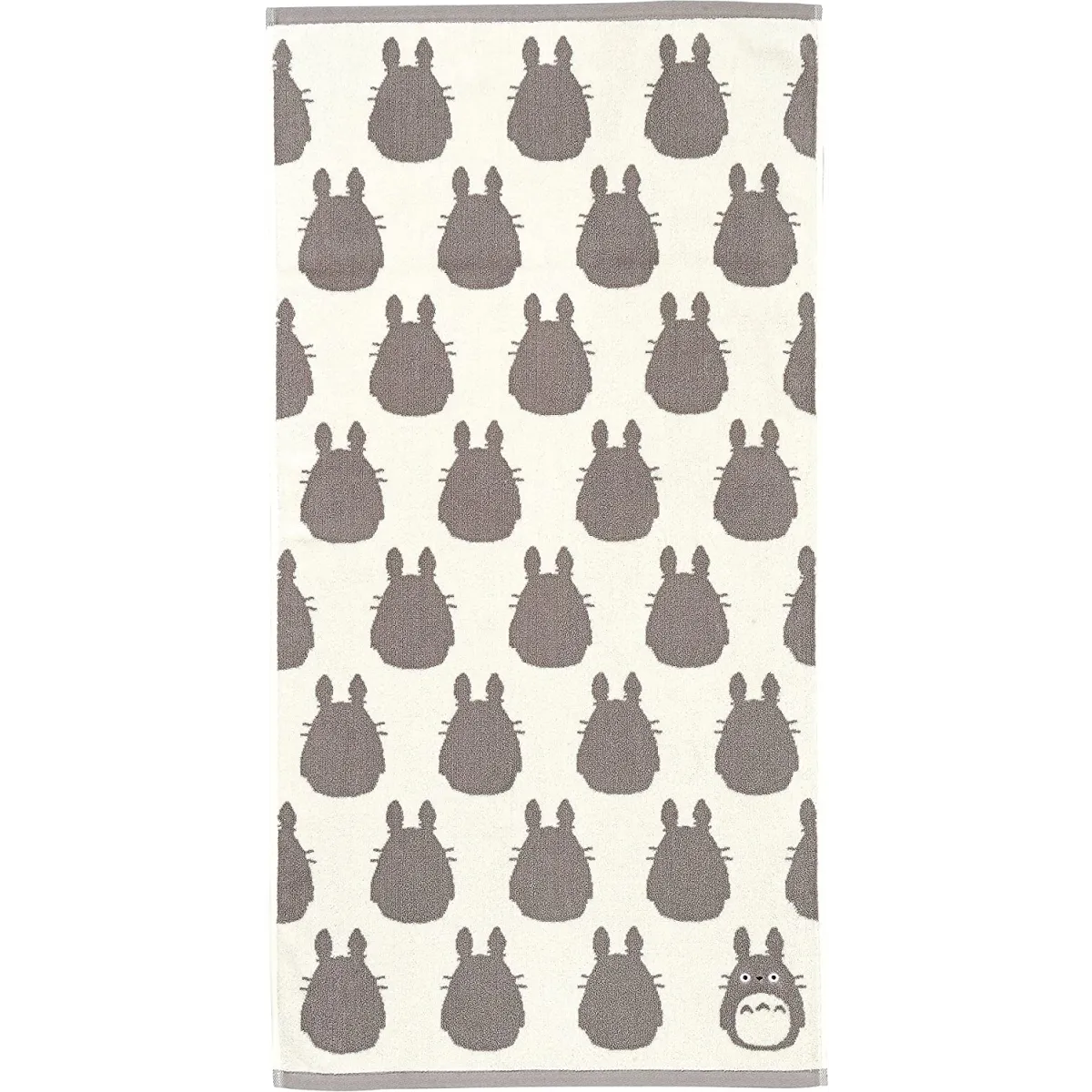 My Neighbor Totoro Big Bath Towel Grey and White - Best Sellers - Towels - 1