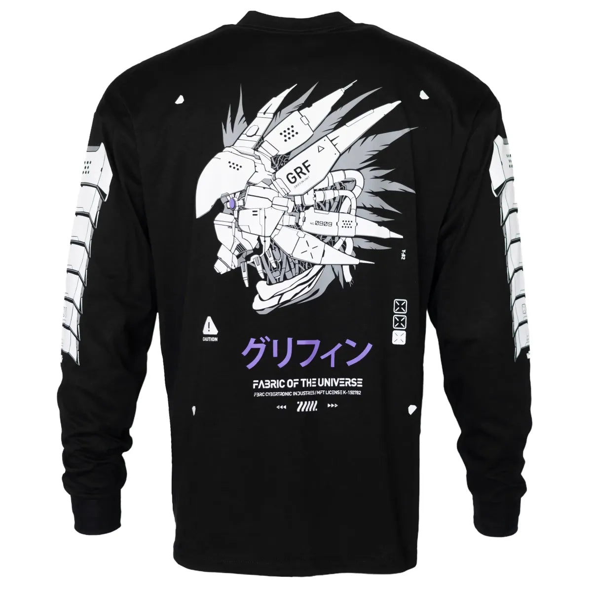Griffin-0909 Mecha Graphic Long Sleeve Tee - Best Sellers - T-Shirt - 1