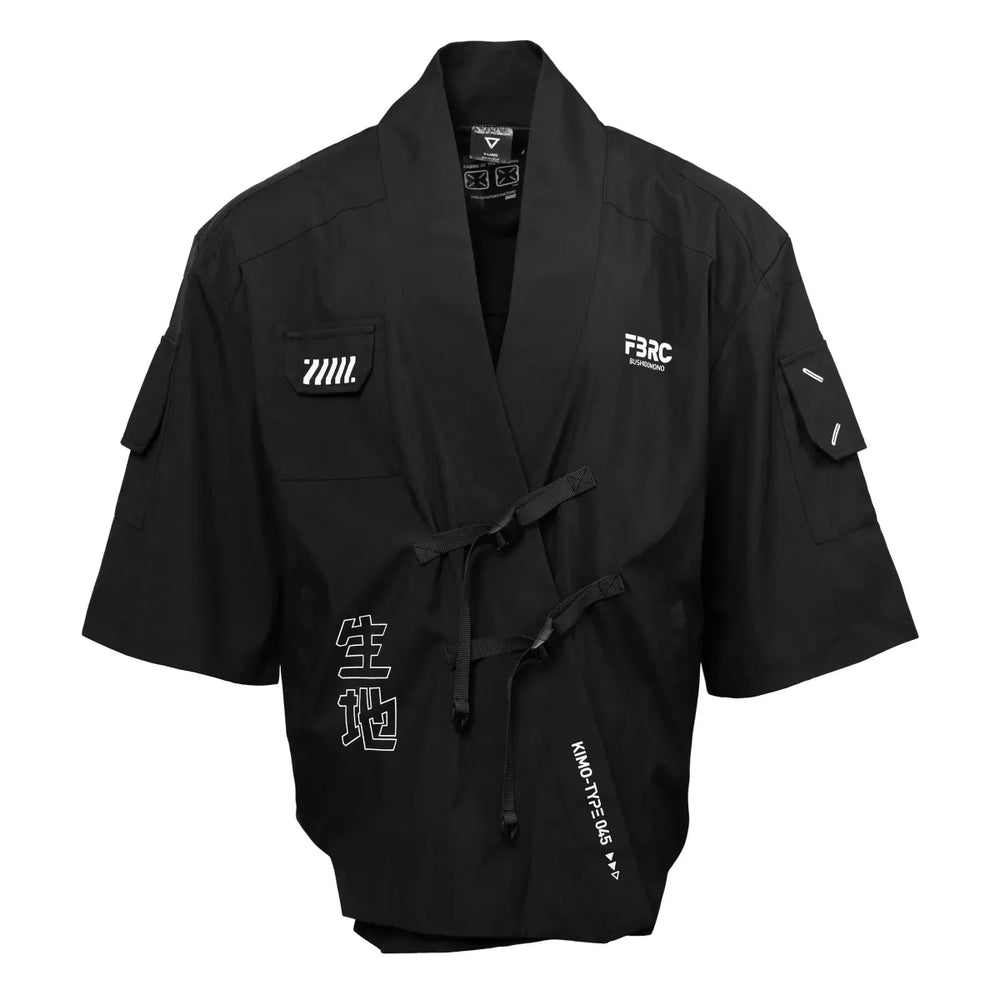 Kimo-Type 045 Black Lightweight Kimono Shirt - Best Sellers - Button-Up Shirt - 1