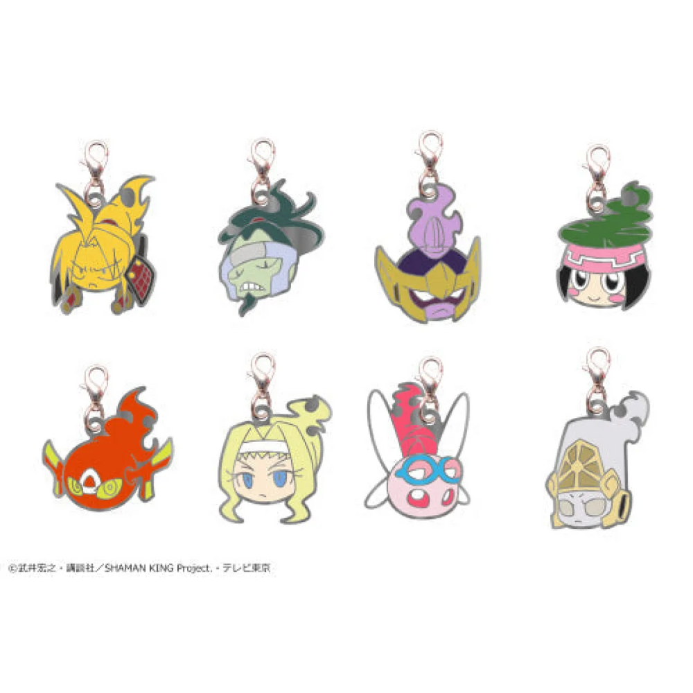 Shaman King Trading Metal Charm Blind Box - Best Sellers - Keychain - 1