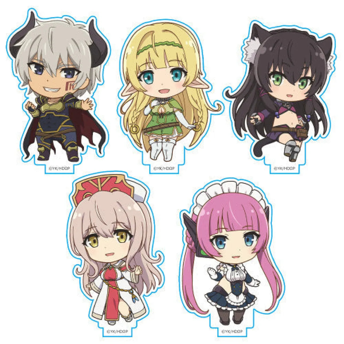 How Not to Summon a Demon Lord Omega Acrylic Stand Blind Box - Best Sellers - Keychain - 1
