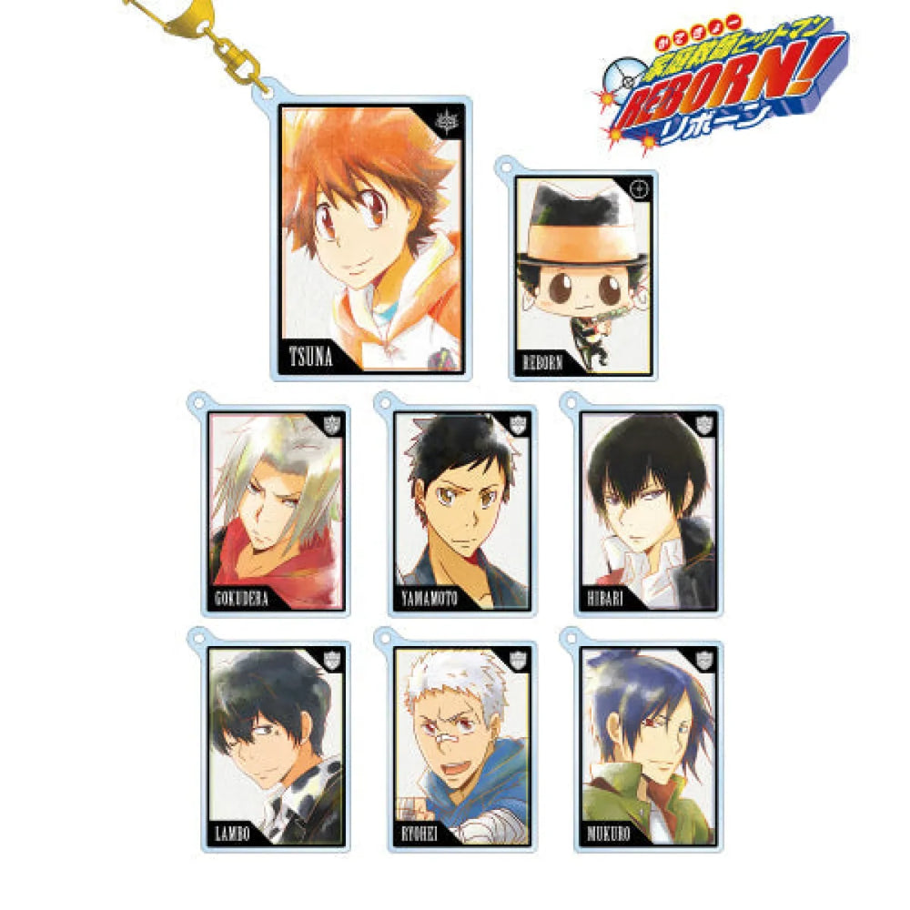 Katekyo Hitman Reborn! Trading Ani-Art aqua label Two Sides Acryl Key Chain Ver. A Blind Box (1 Blind Box) - Best