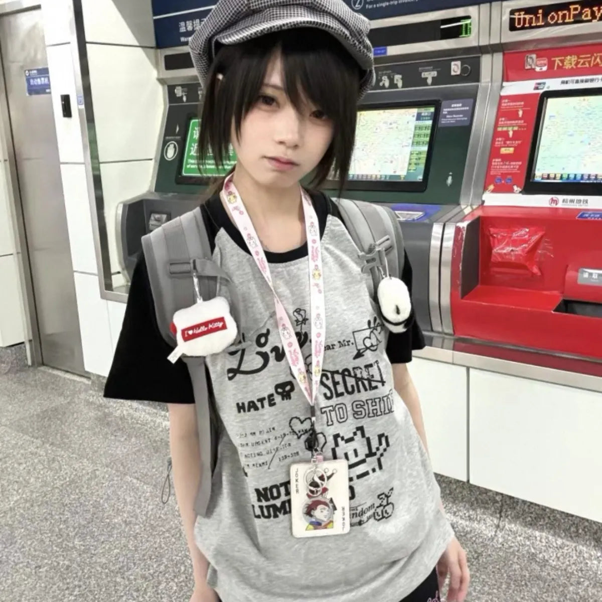 Retro Cat Graphic Tee - Best Sellers - Short - Crew - T-Shirt - 1