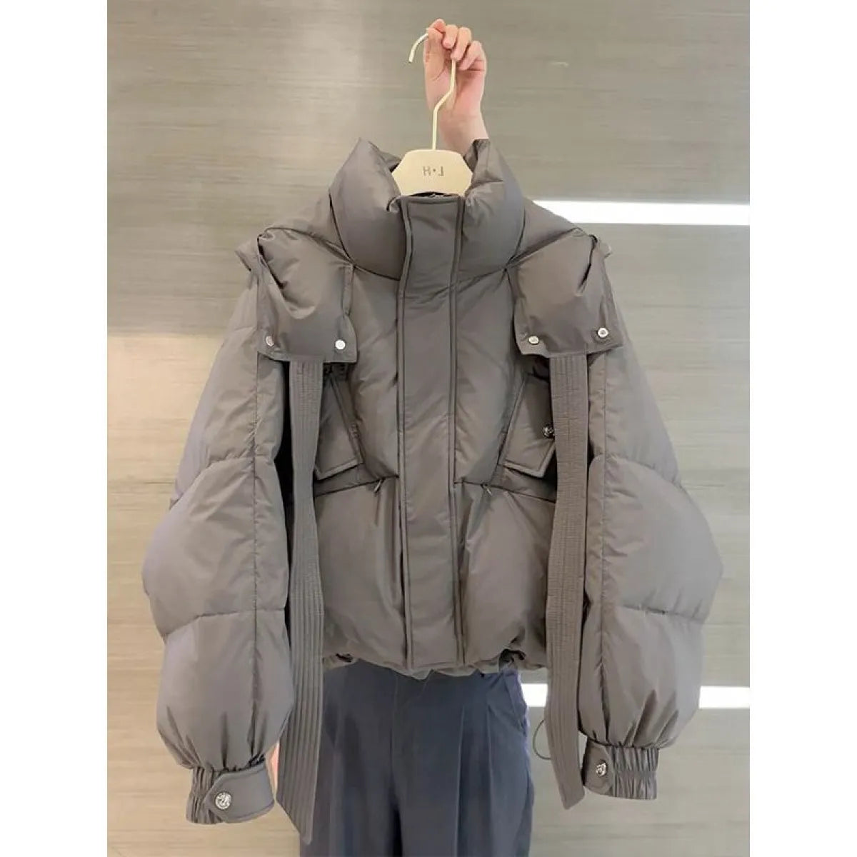Korean Style Cotton-Padded Winter Jacket - Best Sellers - Jacket - 1