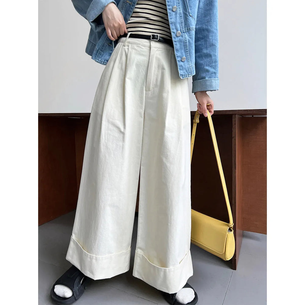 Luxi Washed Cotton Wide Leg Pants 1929 - Best Sellers - Pants - 1