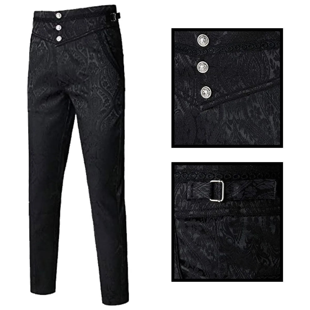 Gothic Vampire Jacquard Cosplay Pants - Best Sellers - Pants - 6