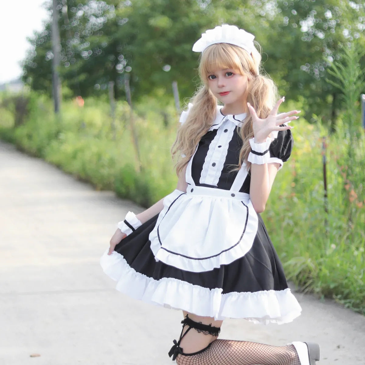 Japanese Style Sweet Lolita Maid Cosplay Costume - Best Sellers - Cosplay Outfit - 6