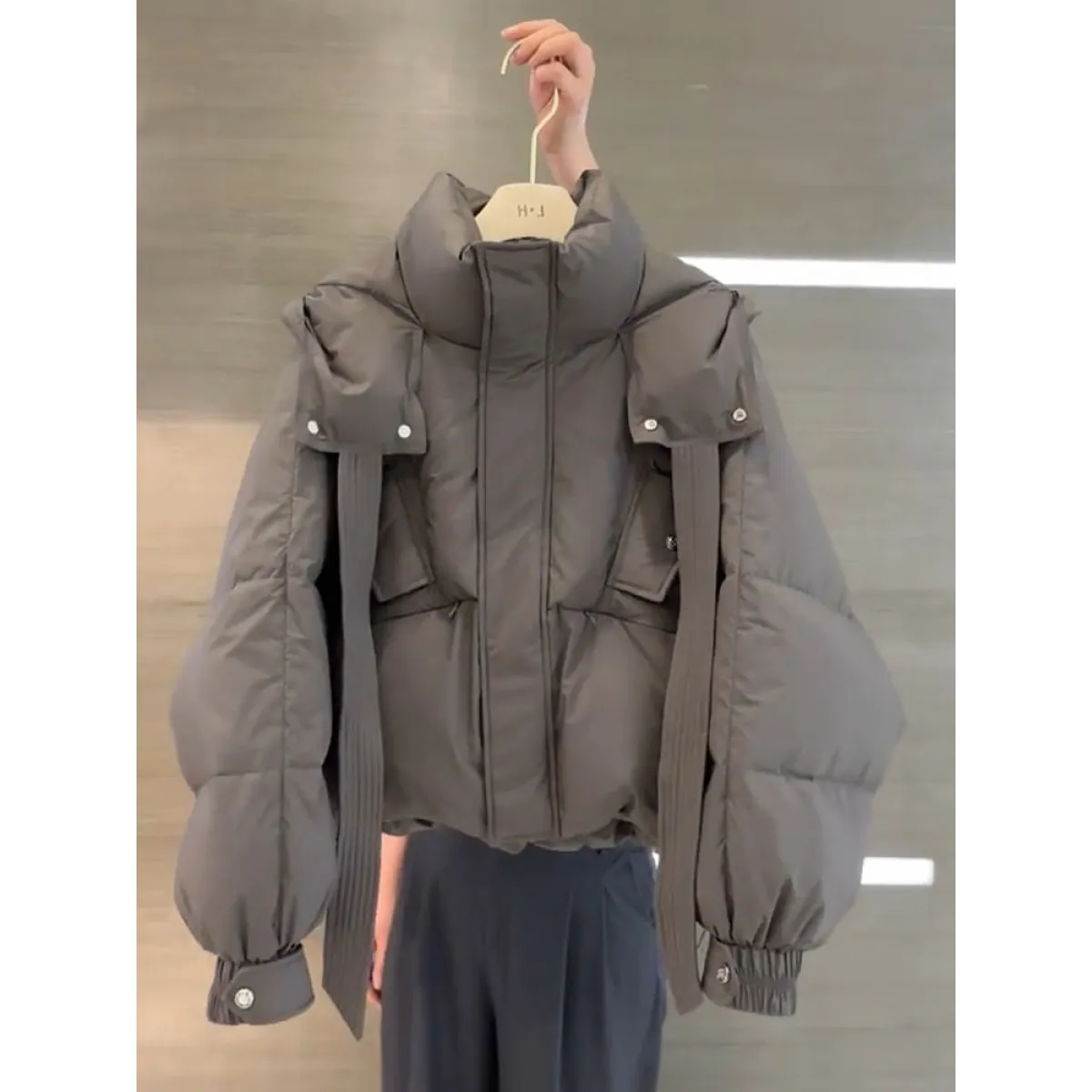 Korean Style Cotton-Padded Winter Jacket - Best Sellers - Jacket - 6