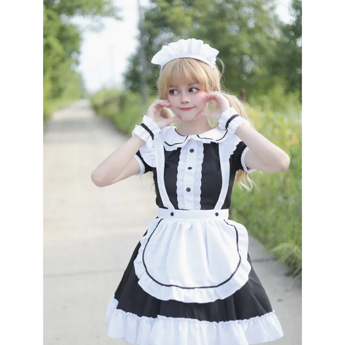 Japanese Style Sweet Lolita Maid Cosplay Costume - Best Sellers - Cosplay Outfit - 1