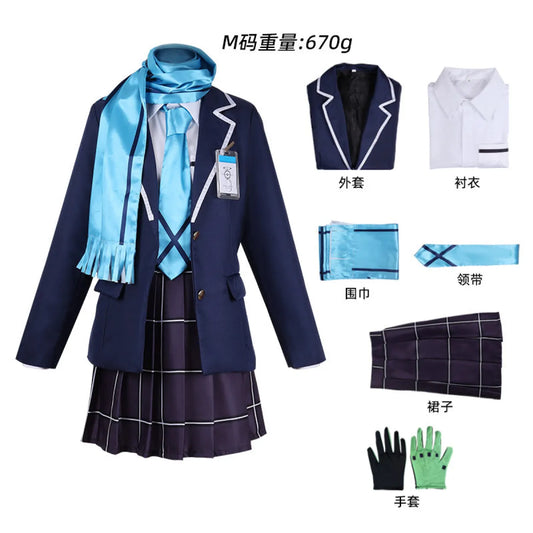 Blue Archive Sand Wolf Shiroko Cosplay Set - Best Sellers - Costume Sets - 6