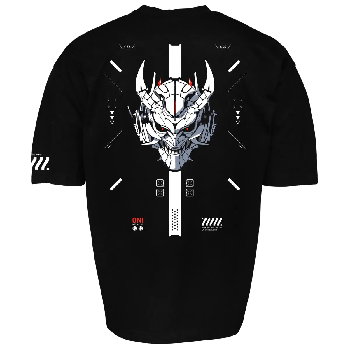 ONI 2.0 Cyber Oni Oversized Graphic Tee - Best Sellers - T-Shirt - 1