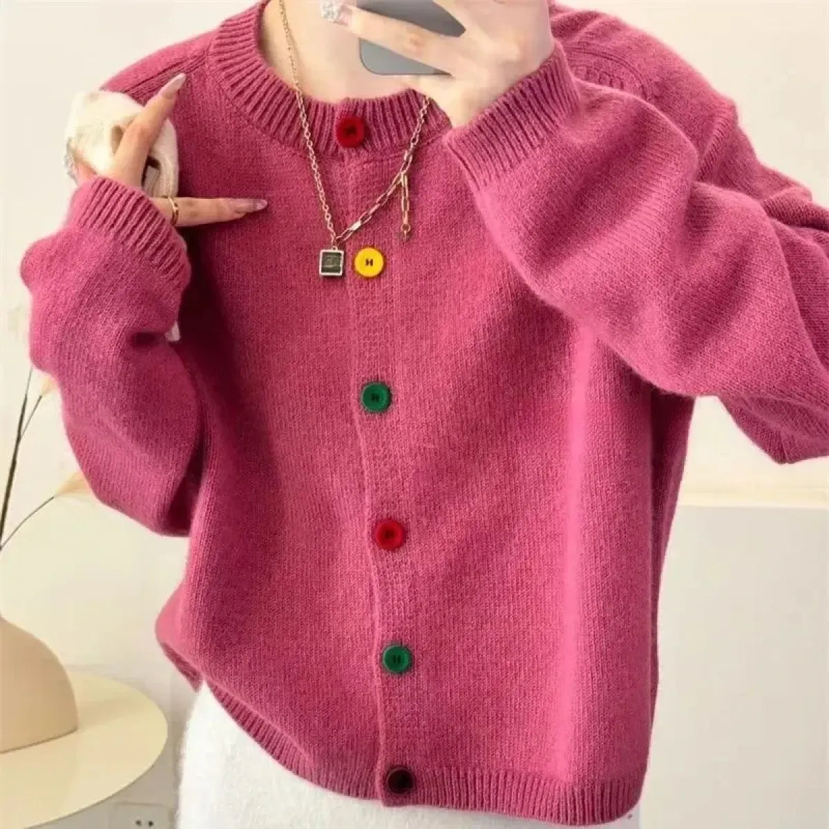 Japanese Academy Style Button Knit Cardigan - Best Sellers - Cardigan - 1
