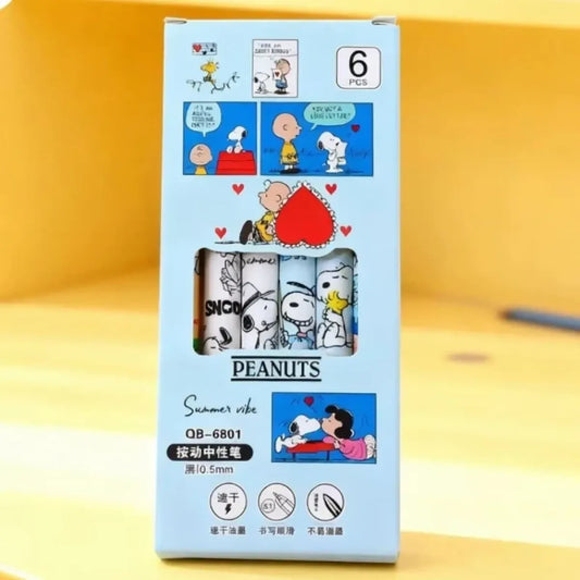 Snoopy & Friends Cartoon Gel Pen - Best Sellers - Pen / Pencil - 7
