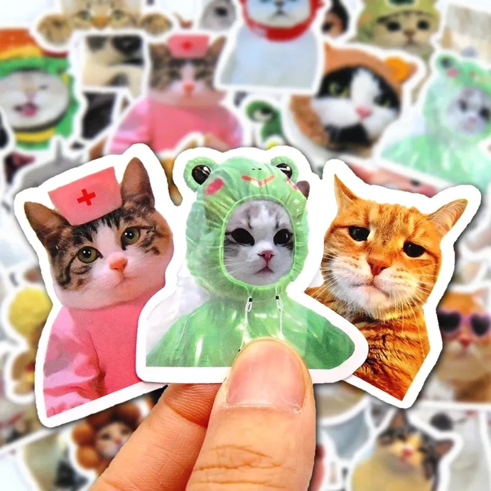 Cute Funny Cat Sticker Pack (10–100pcs) - Best Sellers - Sticker / Decal - 1