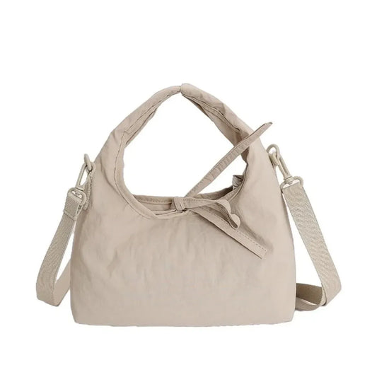 Bow Nylon Crossbody Dumpling Shoulder Bag - Accessories - Crossbody Bag - 13