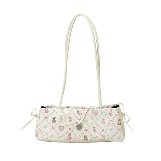 Cartoon Print Bow Shoulder Bag - Best Sellers - Shoulder Bag - 8