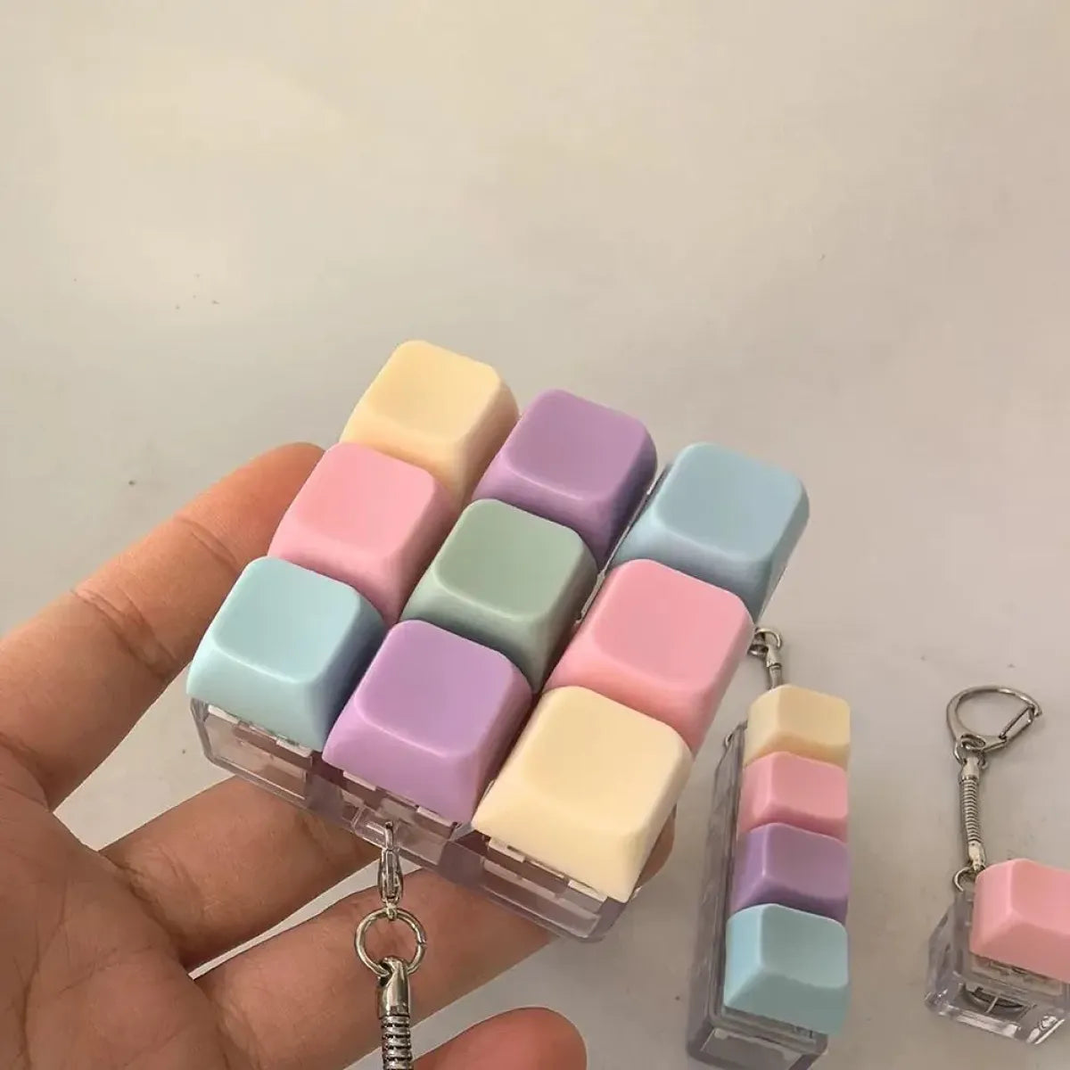 Mini Keyboard Fidget Keychain Toy - Best Sellers - Toy - 1