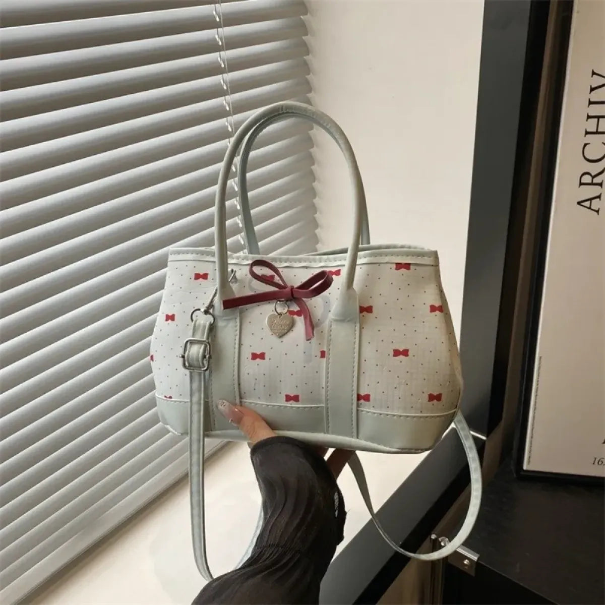 Bow Accent Pillow Crossbody Shoulder Bag - Accessories - Crossbody Bag - 1