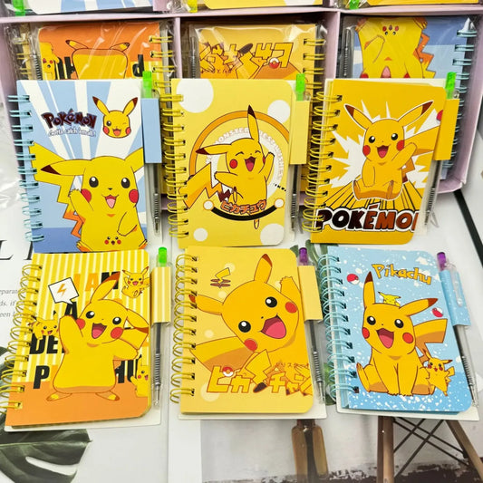 Pokémon Pikachu Coil Notebook Set - Accessories - Notebook / Journal - 1