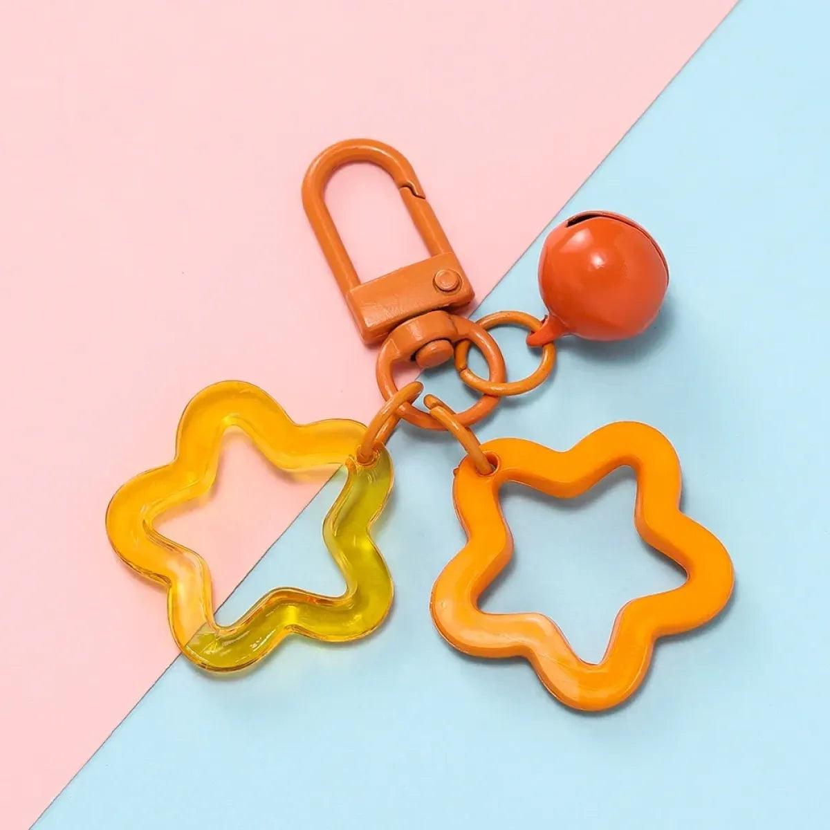 Colorful Star Charm Keychain with Bell - Best Sellers - Keychain Charm - 13