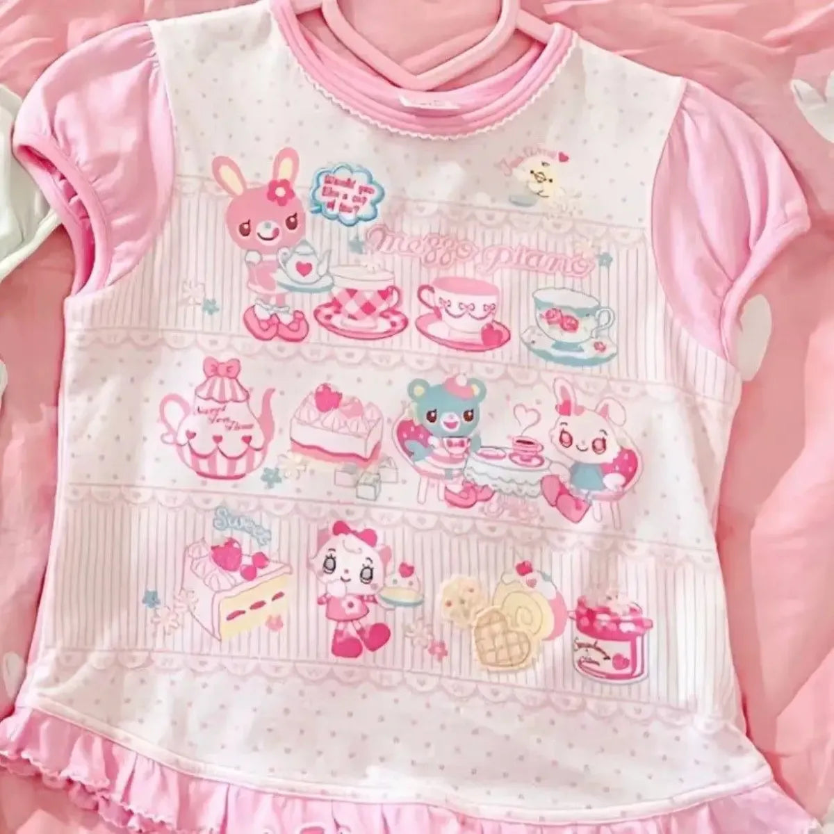 Fairy Grunge Lolita Ruffle Bow T-Shirt - Best Sellers - T-Shirt - 10