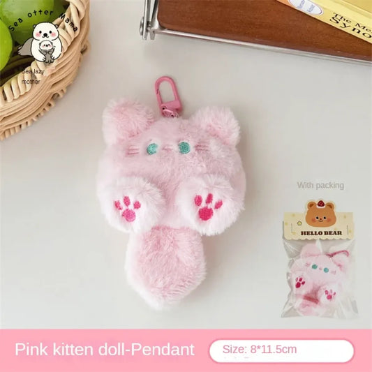 Plush Cat Keychain Bag Charm - Accessories - Keychain - 10