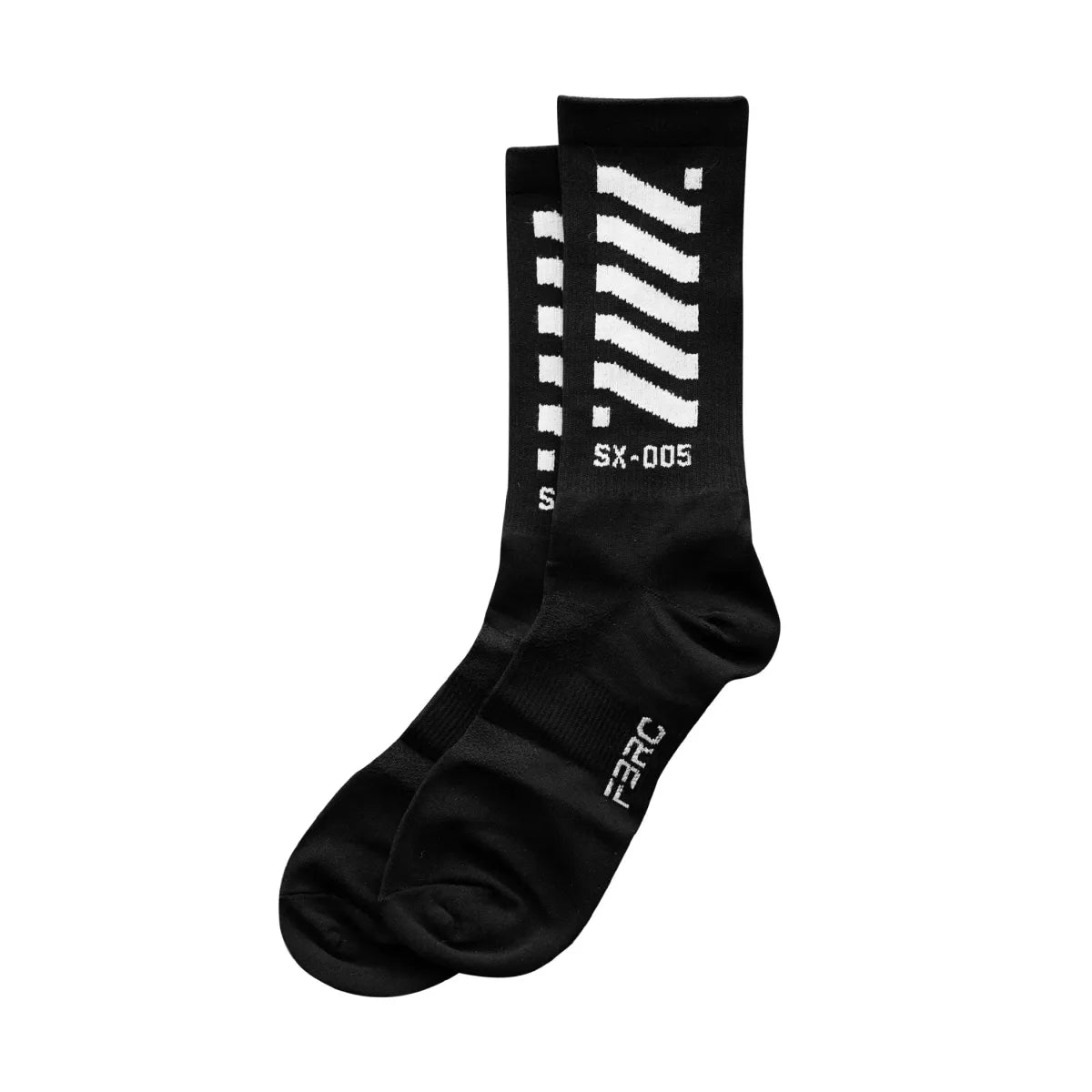 SX-005 Black Graphic Crew Socks - Best Sellers - Accessory - 1
