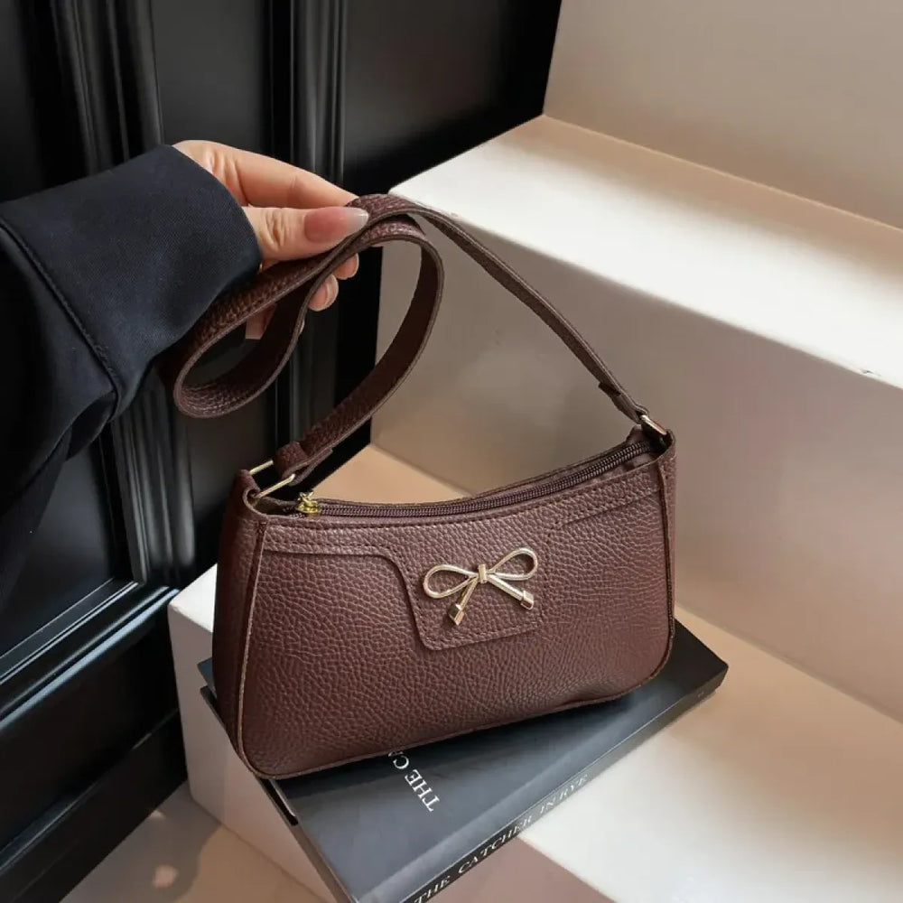 Bow Baguette Shoulder Bag - Best Sellers - Shoulder Bag - 1