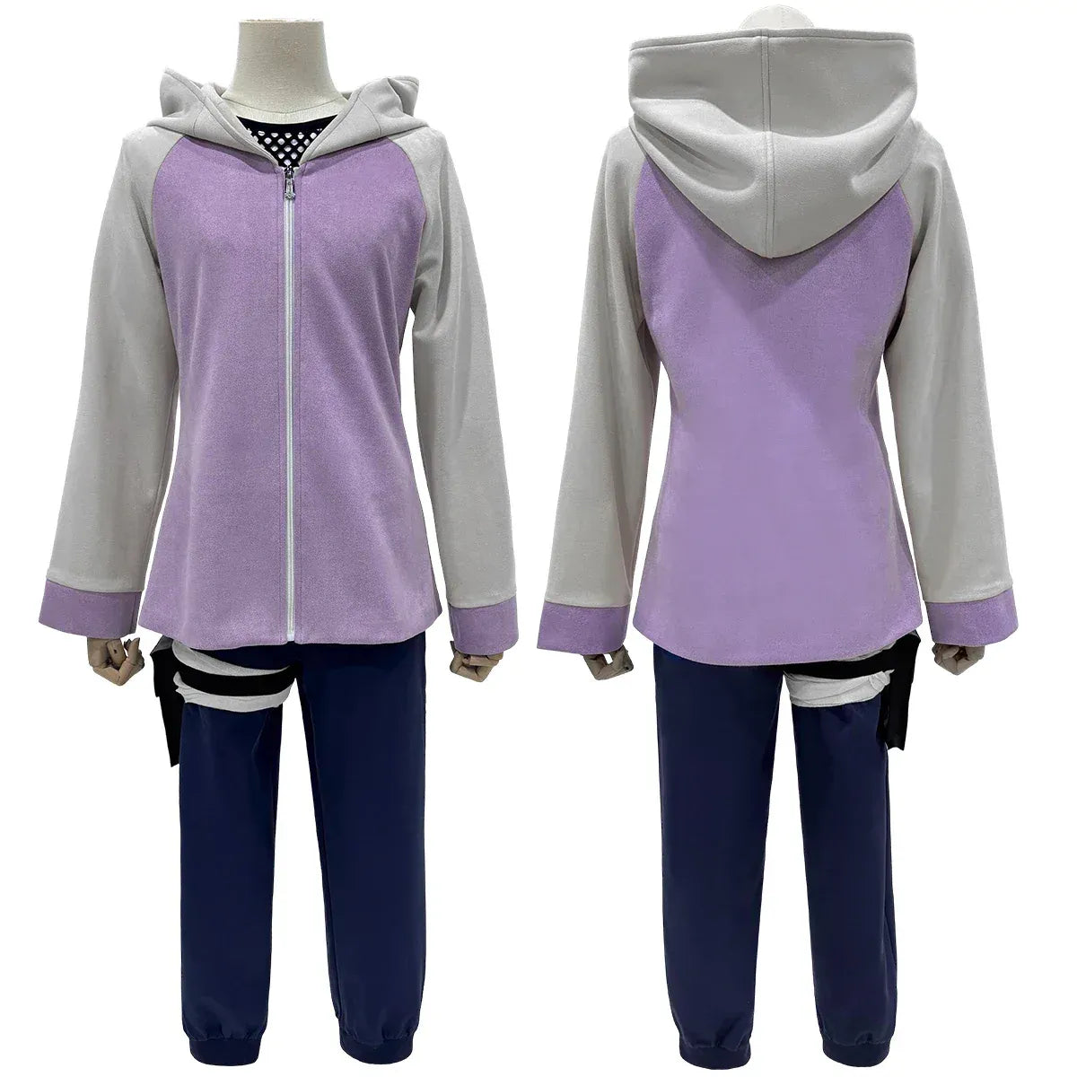 Hyuga Hinata Anime Cosplay Costume Set - Anime - Cosplay Outfit - 1