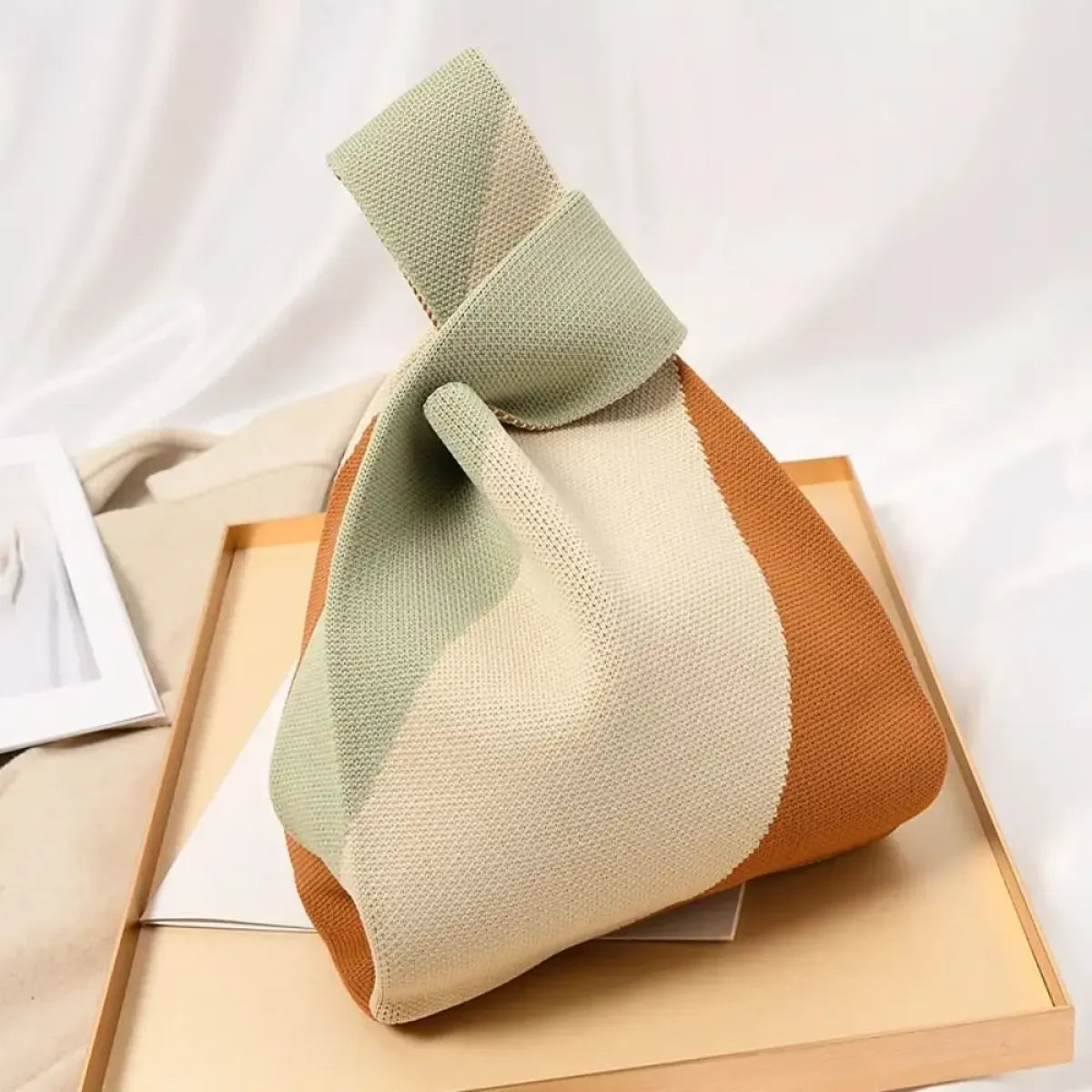 Knit Knot Wrist Knotted Handbag - Accessories - Handbag / Purse - 1