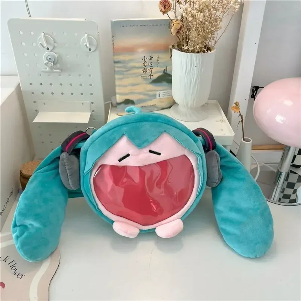 Hatsune Miku Plush Anime Backpack - Accessories - Backpack - 1