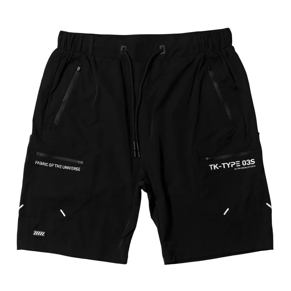 TK-Type 03S Black Utility Athletic Shorts - Best Sellers - Shorts - 1