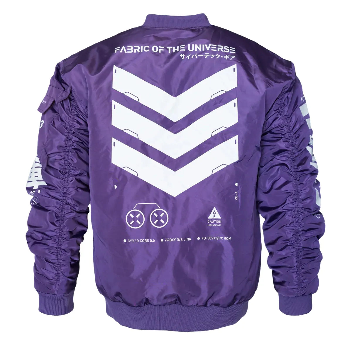V3-3 Cybercore Purple Bomber Jacket - Best Sellers - Jacket - 1