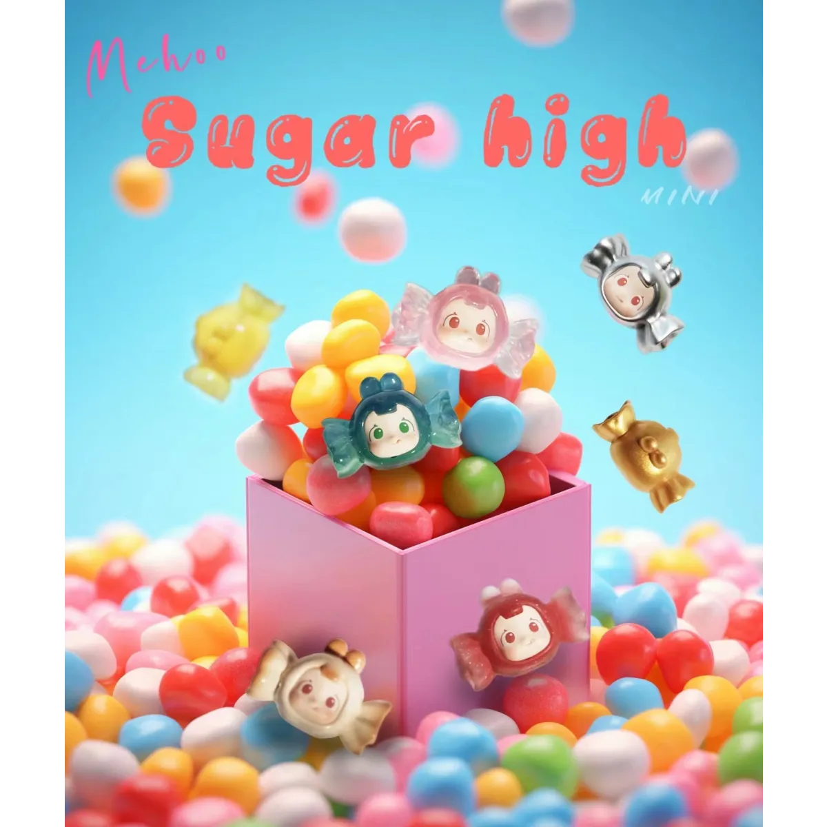 Mehoo Mini Sugar High Blind Box (1 Blind Box) - Best Sellers - Figures - 1