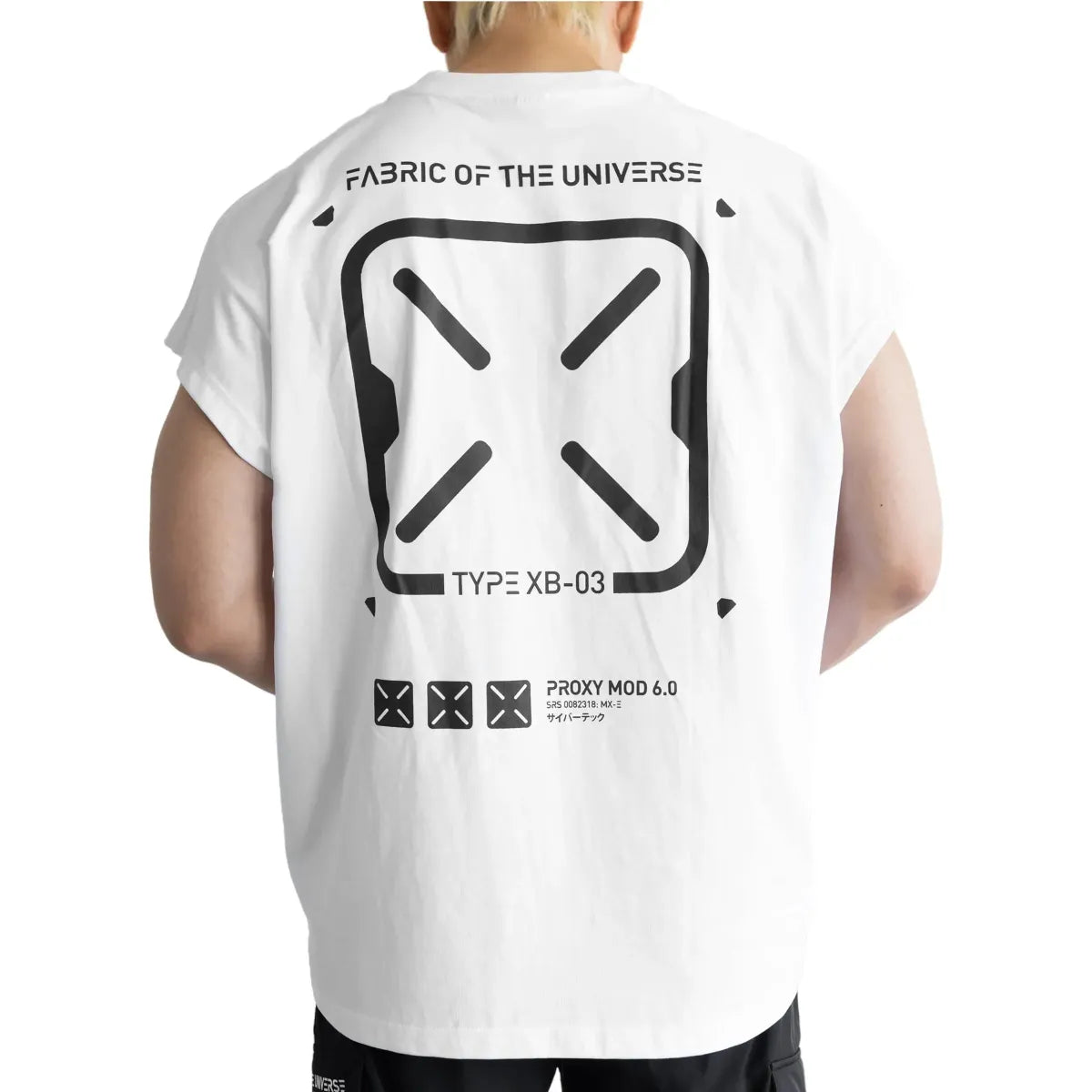 XB-03 Oversized Sleeveless Graphic T-Shirt - Best Sellers - Tank Top / Cami - 1