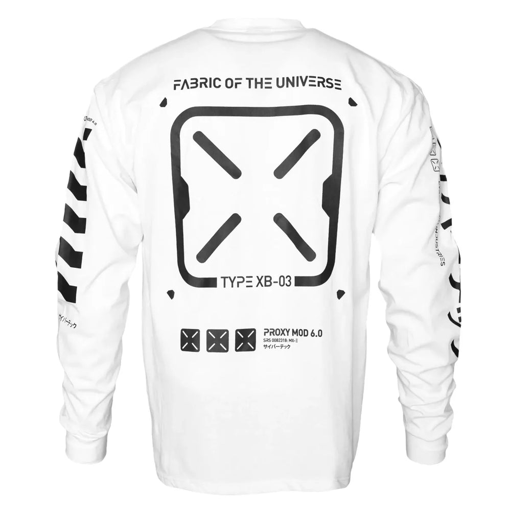 XB-03 Cyber Graphic Long Sleeve Tee - Best Sellers - T-Shirt - 1