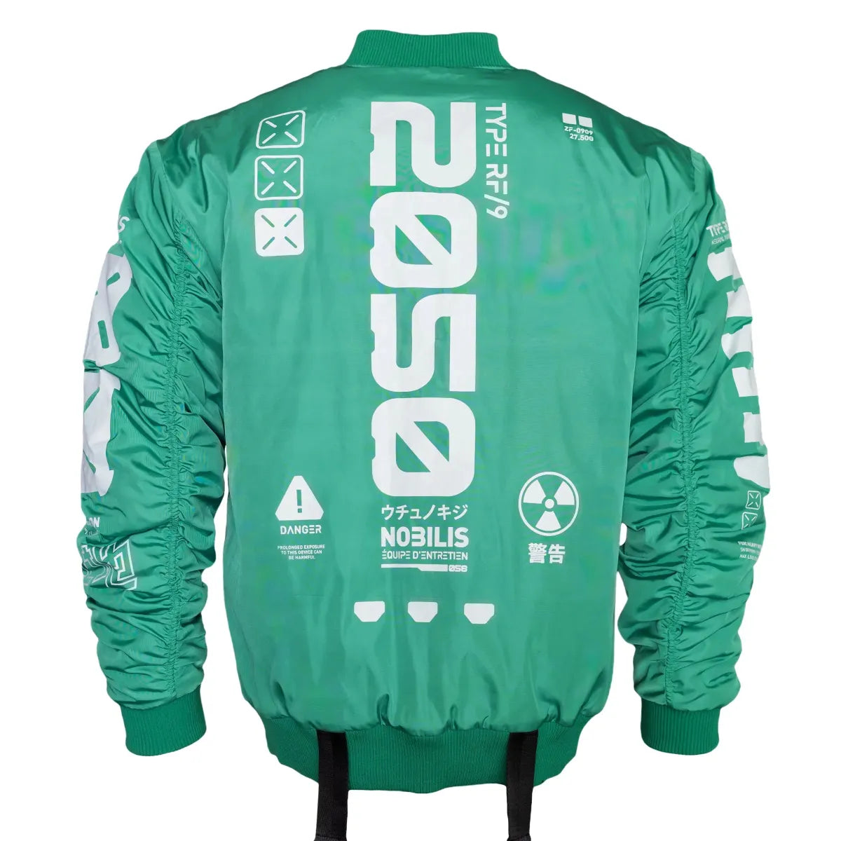 Y-2050 Techwear Green Bomber Jacket - Best Sellers - Bomber Jacket - 1