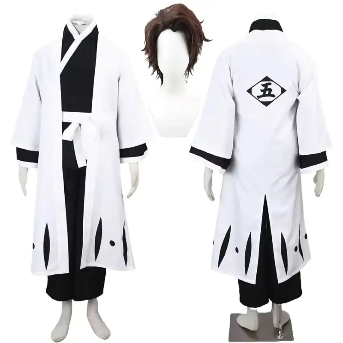 Aizen Sousuke Captain Cosplay Set - Bleach TYBW - Best Sellers - Cosplay Outfit - 16