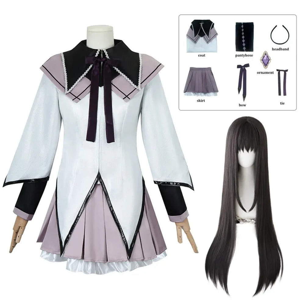 Akemi Homura Cosplay Set – Puella Magi Madoka Magica - Anime - Cosplay - 1